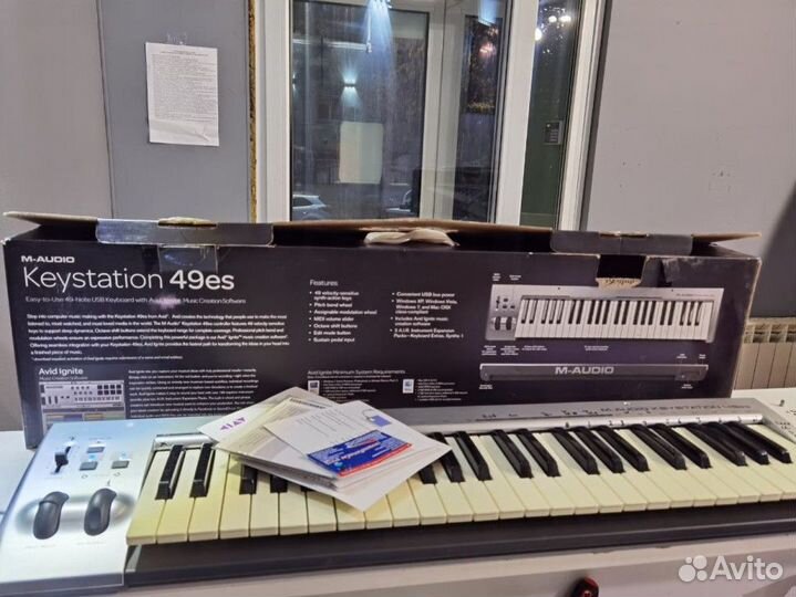 Миди Клавиатура M-Audio Keystation 49Es
