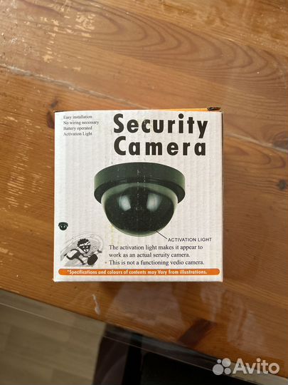 Муляж камеры видеонаблюдения купольная