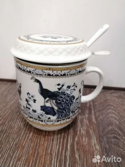 Кружка фарфоровая