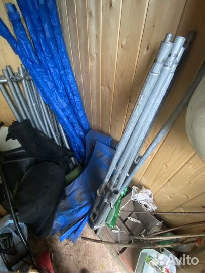 Батут optifit like blue 14ft