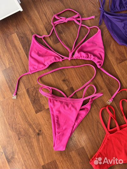 Купальники слитные и раздельные бандо, бикини и др