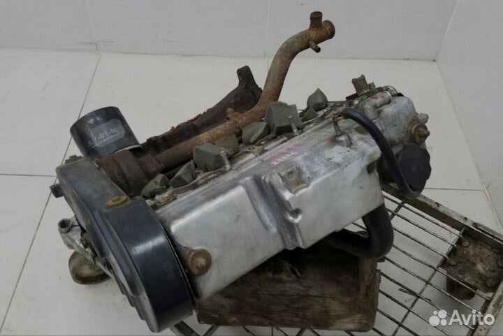 Двигатель ваз 2111,8 клап) разбор Маховик, колено