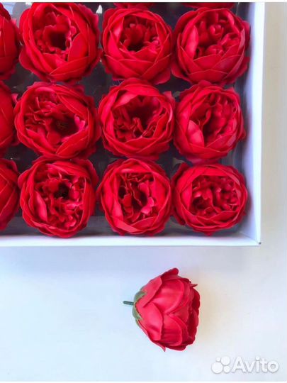 Мыльны цветы пионы