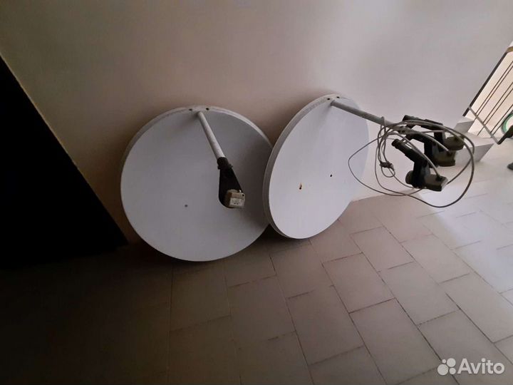 Антенна спутниковая+ ресивер+ DVD