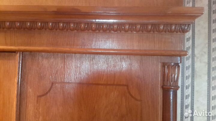 Шкаф платяной СССР 50х годов (дубовый)