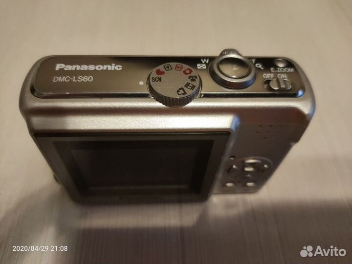 Фотоаппарат Panasonic Lumix DMC-LS60 неисправный