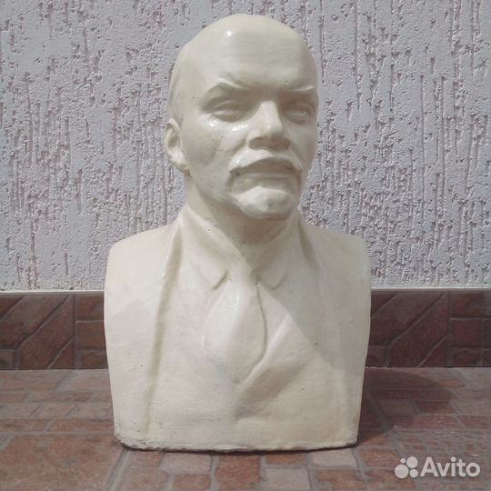 Бюст Ленина гипс