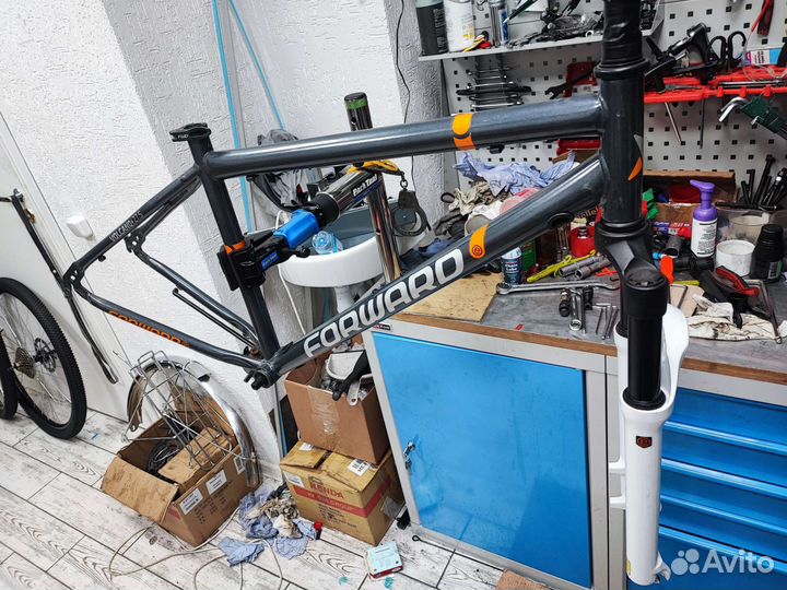 Рама, электро велосипед forward