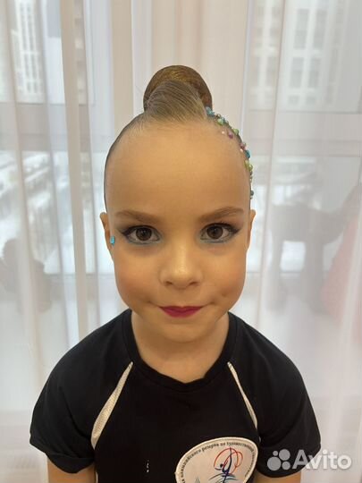 Прическа и макияж на соревнования для гимнасток