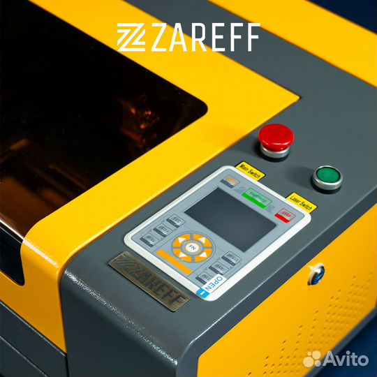 Лазерный станок Zareff Plus 300х200мм 30x20 50W