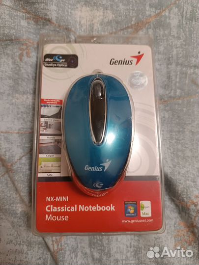 Мышь Genius NX-Mini, оптическая, проводная