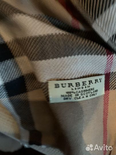 Шарф burberry