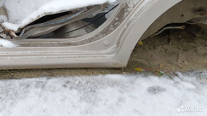 Заднее левое крыло Chevrolet Lacetti хэтчбек