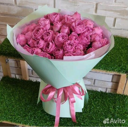 Цветы пионовидные розы