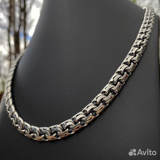 Серебряная цепочка Бисмарк