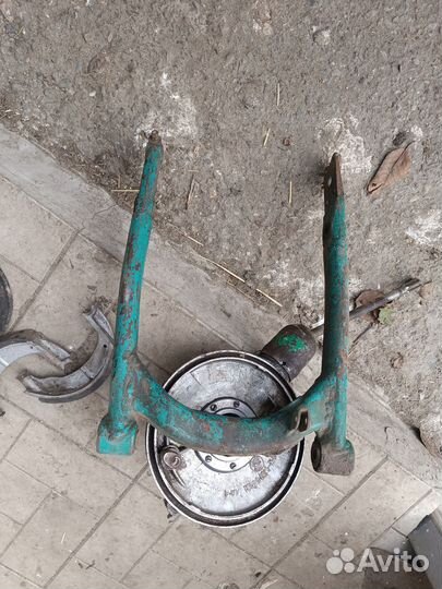 Задний редуктор с вилкой на мотоцикл Урал