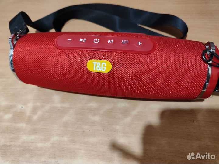 Портативная колонка с встроенными часами TG-176