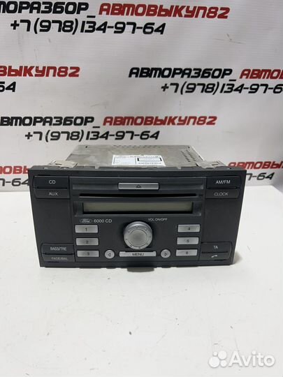 Магнитола Форд Фьюжен 2011