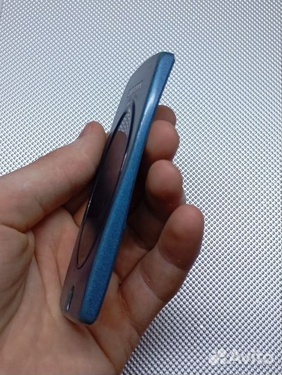 Nokia 7210. Задняя крышка. Оригинал. Голубая