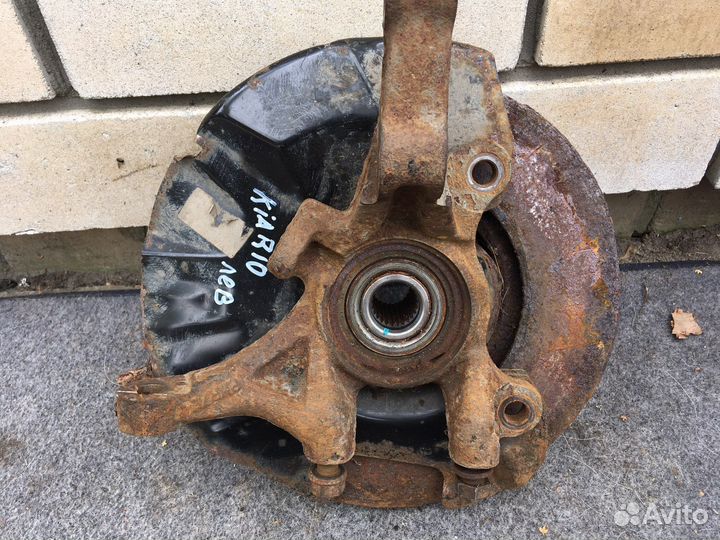 Поворотный кулак kia rio 2