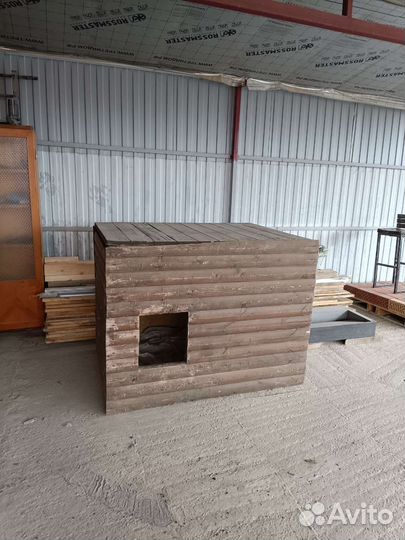 Утепленная собачья будка