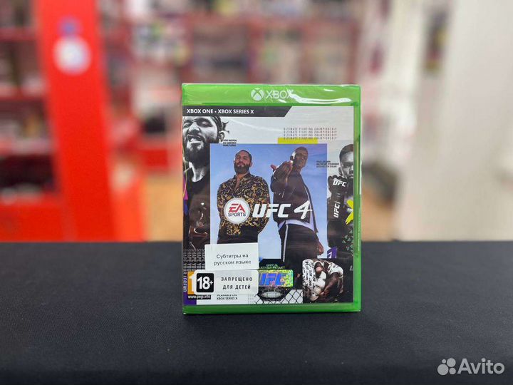 Диск Xbox One UFC 4 (Новый)