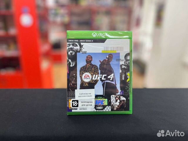 Диск Xbox One UFC 4 (Новый)