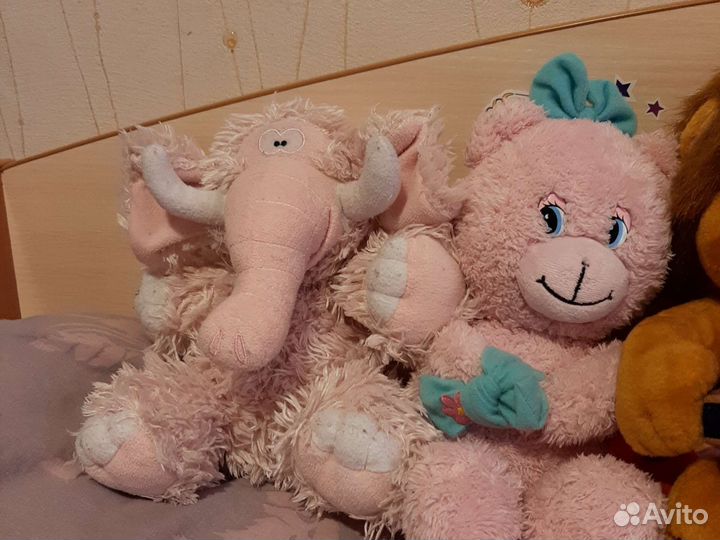 Мягкие игрушки разные