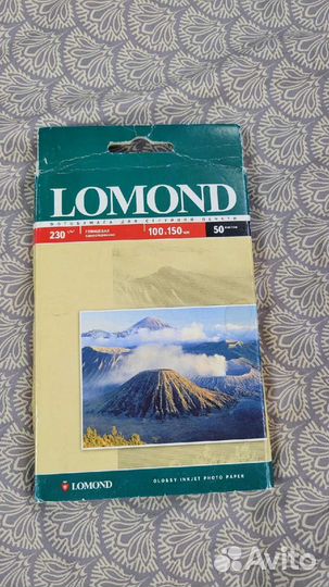Фотобумага 10х15 lomond глянец