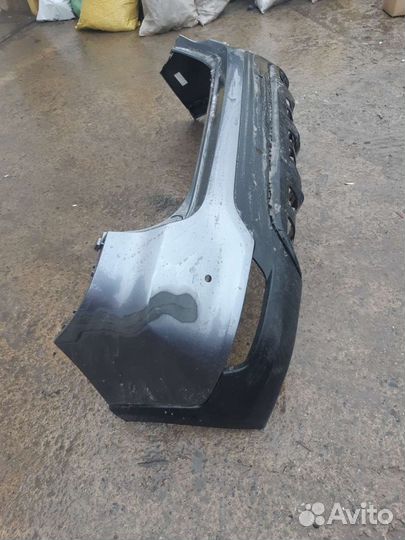 Бампер задний Киа Рио x-line