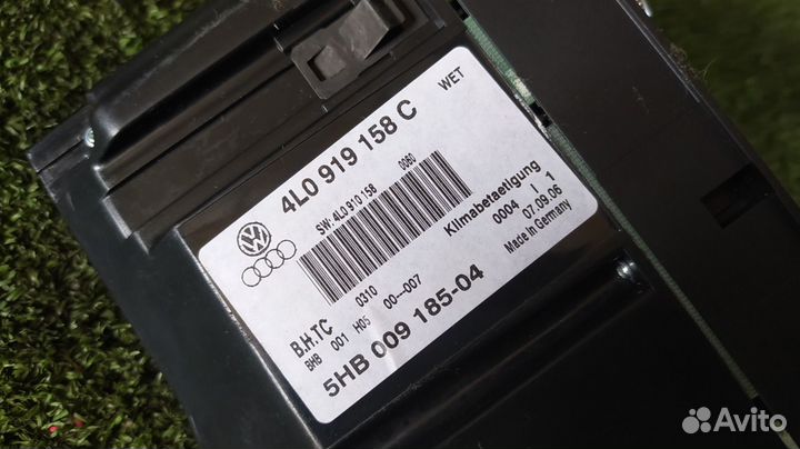 Блок управления климат-контролем Audi Q7 BAR 2006