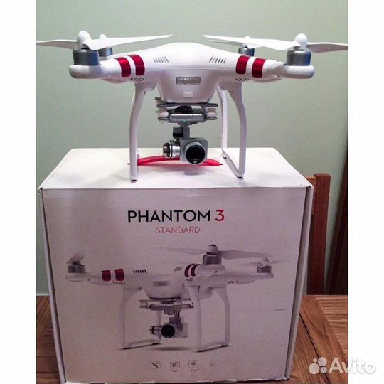 Квадрокоптер dji phantom 3 standart