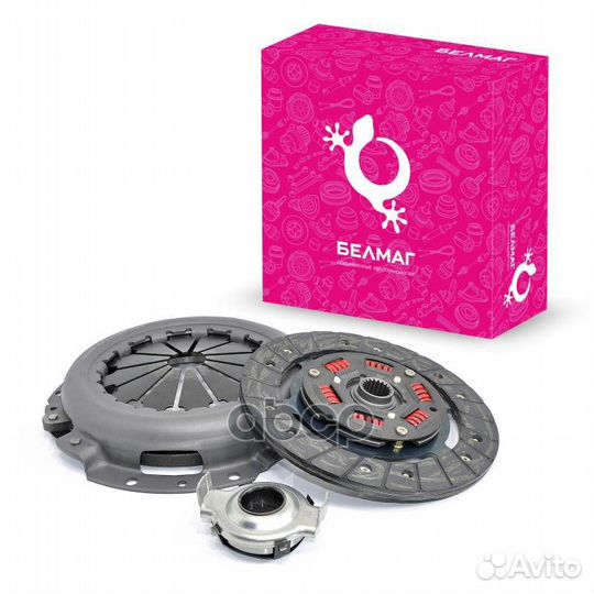 Сцепление всборе 2110 (диск нажимной, диск вед