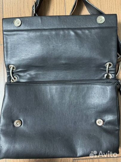 Сумка женская Reserved черная middle-size