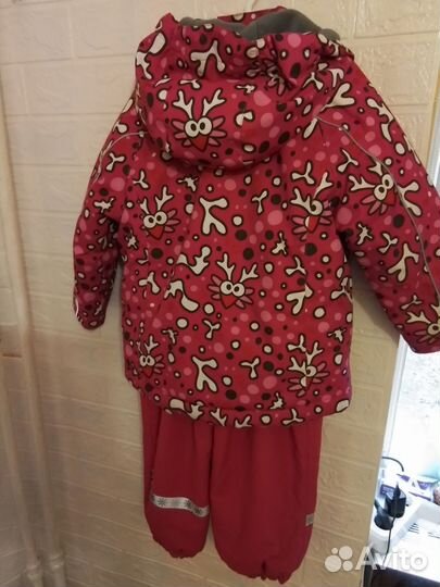 Зимний костюм для девочки 98