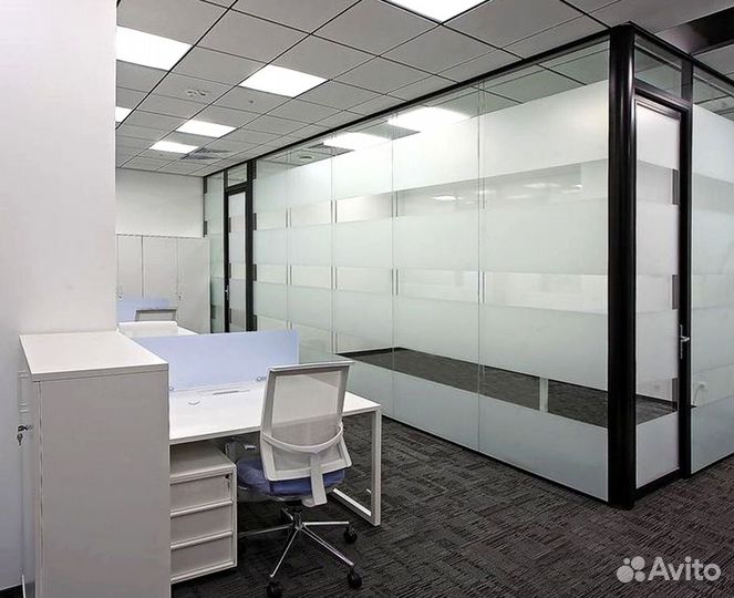 Установка перегородок в офис