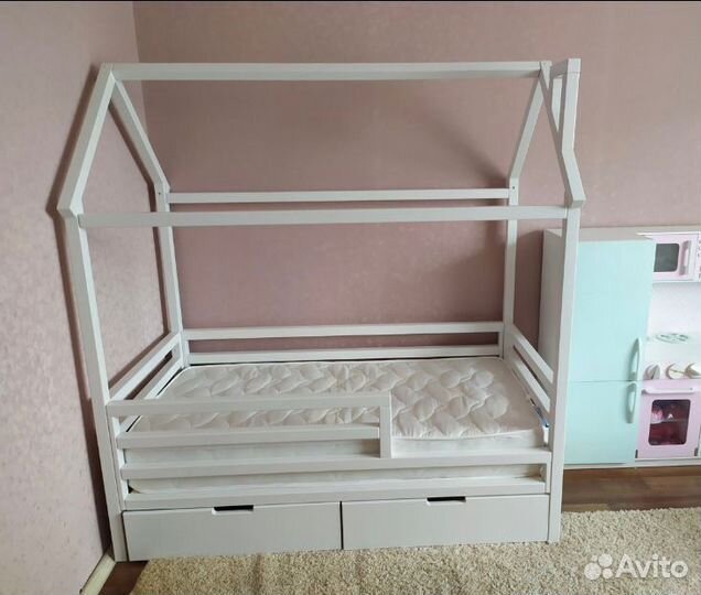 Детская кроватка домик от производителя