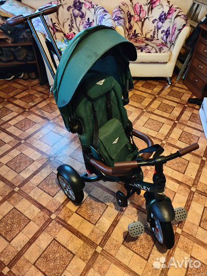 Детский трехколесный велосипед бу