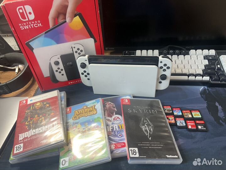 Игровая приставка nintendo switch oled