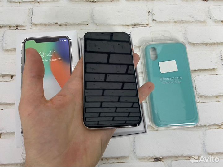 iPhone X 256 gb серый А1309