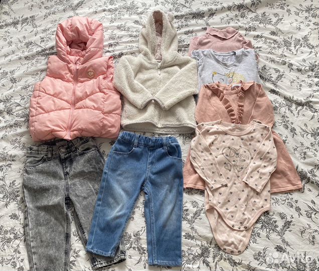 Фирменные вещи для девочки 80