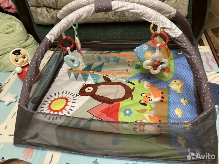 Детский развивающий коврик манеж