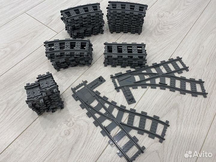 Железная дорога совместимый аналог Lego