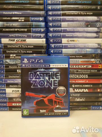 Игра Battlezone PS4 Virtual Reality