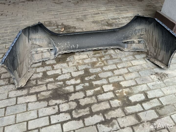 Задний бампер на hyundai solaris 2 2018