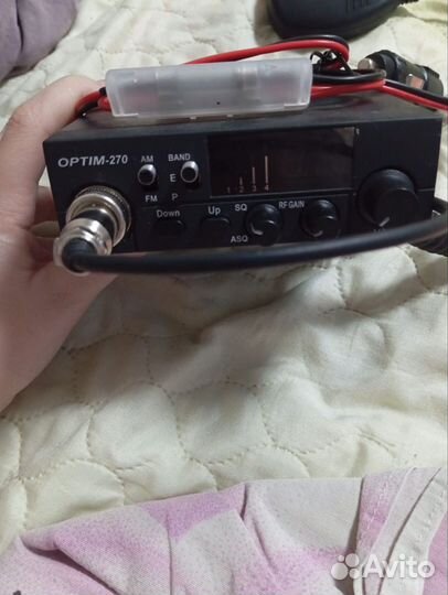 Автомобильная рация с антенной бу