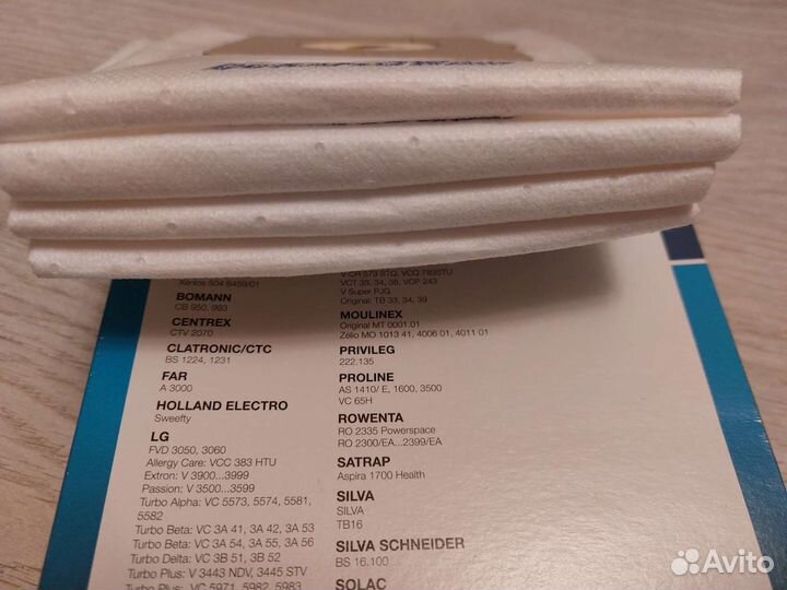 Мешок для пылесоса Menalux4900