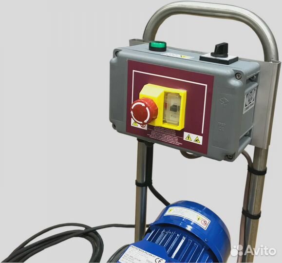 Импеллерный мезгонасос Z180 для вязких жидкостей с