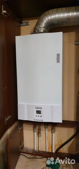 Атмосферный газовый котел 24 квт (пр-во Италия)