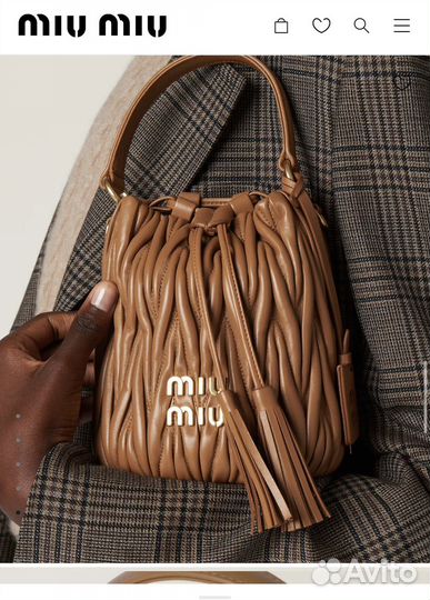 Сумка miu miu